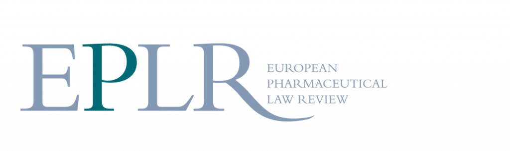 Eplr European Pharmaceutical Law Review Lexxion - 