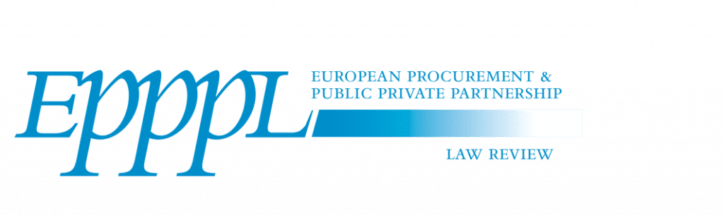 Epppl European Procurement Ppp Law Review