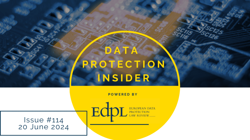 Data Protection Insider - DPI 29 1